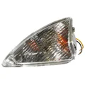 CLIGNOTANT SCOOT ADAPTABLE PIAGGIO 50 LIBERTY 2T ET 4T 2009> AV GAUCHE TRANSPARENT (HOMOLOGUE CE)  -P2R-