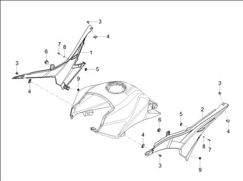 Carrosserie centrale