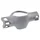 STEERING COVER- REAR SIDE "PIAGGIO GENUINE PART" 50-125 LIBERTY 2005>  -656413000P-