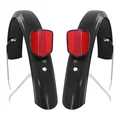 GARDE BOUE NOIR ARRIERE POUR TRICYCLE 125803 24" (VENDU A LA PAIRE)