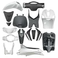COMPLETE BODY FAIRINGS "PIAGGIO GENUINE PART" 50-125 LIBERTY 2009>2013  WHITE (18 PARTS KIT)  -1R000017-