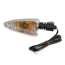 CLIGNOTANT SCOOT ADAPTABLE PIAGGIO 50 TYPHOON 2010>/APRILIA 50 SR 2010>, RX 2006>, RS4 2011>125 RS4 2012>/YAMAHA 125 YZF R 2008> ARRIERE GAUCHE/AVANT DROIT TRANSPARENT (HOMOLOGUE CE)  -SELECTION P2R-