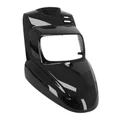 CARENAGE/TABLIER AV SCOOT ADAPTABLE MBK 50 BOOSTER 2004>/YAMAHA 50 BWS 2004> NOIR BRILLANT  -P2R-