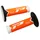 GRIP- PROGRIP OFF ROAD 788 TRIPLE DENSITY FLUO WHITE/ORANGE/BLACK 115mm (PAIR) (CROSS/MX)