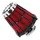 FILTRE A AIR MALOSSI E5 DROIT DECENTREE POUR PHBG 15-21 NOIR MOUSSE ROUGE D.32mm (SAUF PEUGEOT) (04241250)