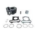 CYLINDER FOR SCOOT PEUGEOT 50 LUDIX ONE-TREND-SNAKE-CLASSIC, VIVACITY 2 Stroke 2008>, KISBEE 2 Stroke 2013>, CITYSTAR  -P2R CAST IRON + GRAPHITE PISTON-