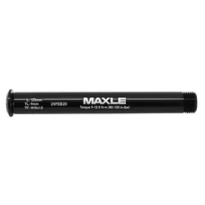 THRU AXLE - FRONT FOR ROAD BIKE - MAXLE STEALTH - THREAD 1.5 15X100 BLACK- ROCKSHOX (LONG 125mm - THREAD LONG 9mm)