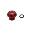 BOUCHON D'HUILE 50 A BOITE KRM PRO RIDE POUR MINARELLI 50 AM6/BETA 50 RR/RIEJU 50 MRT/SHERCO 50 SM-R, SE-R ALU CNC ROUGE