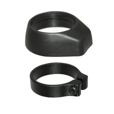 PROTECTION COLLIER DE SERRAGE TIGE DE SELLE P2R DIAM 30.9mm PLASTIQUE NOIR POUR EVITER INFILTRATION EAU/BOUE