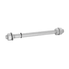 WHEEL AXLE FOR MOPED Ø 12x100x185mm FOR PEUGEOT 103 ( COMPLETE - REAR)  -SELECTION P2R-