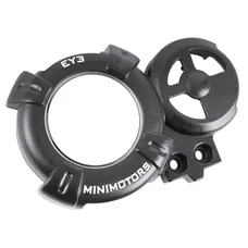 COUVERCLE/CACHE D'ECRAN DE PROTECTION D'ECRAN POUR TROTTINETTE MINIMOTORS EY3 NOIR  -SELECTION P2R-