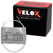 CABLE-FOT THROTTLE-FOR MOPED - VELOX G.14 FOR DELLORTO - END 3x3mm  Ø 12/10  Lg 1,20M  (12 WIRES)  (IN BOX PER 25)