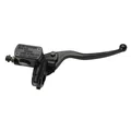 BRAKE MASTER CYLINDER UNIVERSAL (FRONT) WITH BRAKE LIGHT SWITCH (SCREW Ø 10mm)  -BLACK-RIGHT