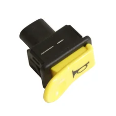 HANDLEBAR SWITCH (HORN) FOR SCOOT PIAGGIO 50 ZIP -2 STROKE- 1992>1999, NRG 1994>1999>, TYPHOON 1994>1999, FREE 1992>1999, QUARTZ 1992>1995, SFERA 1992>1996  -LEFT-  -SELECTION P2R-