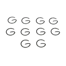 PISTON CIRCLIP Ø 10 (G-CLIP) FOR MBK/YAMAHA  (SOLD PER 10)  -SELECTION P2R-