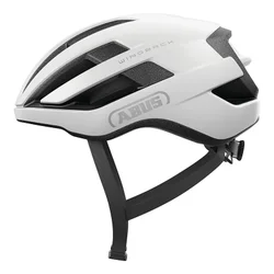 CASQUE VELO ADULTE ABUS URBAIN WINGBACK POLAR BLANC MAT TAILLE S (51-55cm) REGLAGE MOLETTE