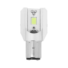 LIGHT BULB 12V LEDS SMD 24000 LUMENS 6000K FOOT BA20D  CLEAR (LOW/HIGH BEAM) (SOLD PER UNIT) **  -REPLAY-