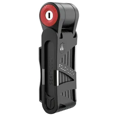 ANTIVOL VELO PLIABLE/PLIANT A CLE SEATYLOCK CLIPSTER 75cm NOIR/ROUGE TYPE COUTEAU - HOMOLOGUE FUB 1 ETOILE