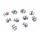 SERRE CABLE DE FREIN VELO P2R - DIAM M6 - TROU 2,5mm - SOUS TETE (SACHET DE 10)