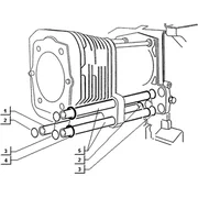 Tubes aspiration-refoulement-vidange huile