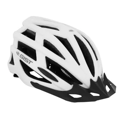 EBIKE ADULT HELMET GIST PLANET URBAN MATT WHITE MAT IN-MOLD EURO 56-62 RATCHET SETTING 212GRS - INTEGRATED LIGHTING