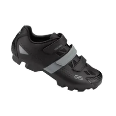 CHAUSSURE VTT GES VANTAGE2 NOIR/GRIS T43 FIXATION 3 VELCROS COMPATIBLE SPD (PAIRE)