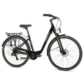 VELO MUSCULAIRE CITY BIKE 28 LEADER FOX REGION 2025 FEMME NOIR 7V CADRE ALU 19 POUCES (TAILLE ADULTE 175 à 183 cm)