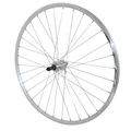 WHEEL FOR ROAD BIKE- 700 ELAN -REAR- CFX SILVER -ALUMINIUM HUB 7/6 Speed- 32 spokes.