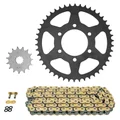 KIT CHAINE ADAPTABLE KAWASAKI 650 ER-6N 2006>2016  520  15x46  (DIAM COURONNE 80/104/10.5)  (DEMULTIPLICATION ORIGINE)  -AFAM-