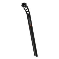 SEATPOST FOR MTB/ROAD BIKE - ERGOTEC HOOK EVOLUTION ALUMINIUM BLACK Ø 31.6 mm Lg 400 mm Setback 15 mm (APPROVED LEVEL 6)