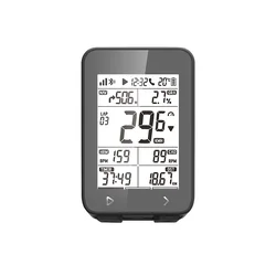 GPS / COMPTEUR IGPSPORT IGS320 LCD AVEC VITESSE, ALTIMETRE, TEMPERATURE COMPATIBLE STRAVA - Option : CAPTEUR CADENCE, VITESSE ET CARDIO - LIVRE AVEC ETUI SILICONE BH320