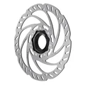 DISQUE DE FREIN VTT CENTERLOCK MAGURA 180mm ARGENT AVEC CONTRE ECROU (MONTAGE ATELIER)