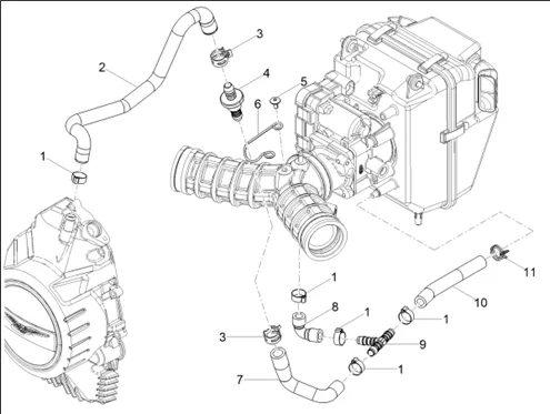 Installation Blow-by