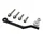 CHAIN CATCHER- "RAIL" FOR DOUBLE CHAINSET 53-39/50-34 -ALUMINIUM- BLACK