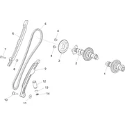 Distribution cylindre arrière
