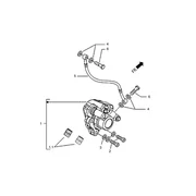 Tuyau cylindre frein av.-etrier du frein av.
