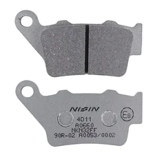 PLAQUETTE DE FREIN NISSIN POUR APRILIA 750 SHIVER 2007>2018 AR / BMW 650 FGS 1999>2012, 1000 S RR 2009>2018 AR / YAMAHA 660 XT X 2004> AR / KTM 890 DUKE R 2020> AR (2P-275NS) (SEMI METAL)
