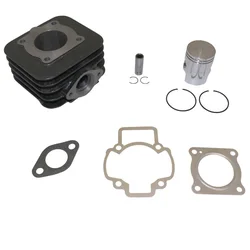 CYLINDER FOR SCOOT SCOOT 50cc Chinese 4 Stroke GY6,139QMB/PEUGEOT V-CLIC 4 Stroke/SYM 50 ORBIT 4 Stroke/BAOTIAN 50 BT49QT 4 Stroke/KYMCO 50 AGILITY 4 Stroke (Ø39mm - PISTON PIN 13mm)  -P2R CAST IRON PREMIUM-