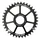 CHAINRING FOR MTB- "DIRECT MOUNT" 36 teeth TA ONE SH52 MATT BLACK ALUMINIUM- SHIMANO XTR M9100 / XT M8100 / SLX M7100/M900 - 10/11/12 Speed
