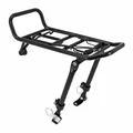 PORTE BAGAGE VELO AVANT A TRINGLES FIXATION SUR OEILLET FOURCHEVEC BLOCAGE RAPIDE P2R REGLABLE 26-29" (270 x 130mm)