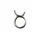HOSE CLAMP FOR BRAKE TANK "PIAGGIO GENUINE PART" GILERA 50 SMT, RCR/APRILIA 50 SX, RX, RS  -00H03700131-