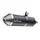 SILENCIEUX 50 A BOITE LEOVINCE X-FIGHT INOX NOIR POUR BETA 50 RR EURO 5 2023> VENDU SANS LE COLLECTEUR (PASSAGE HAUT A DROITE) (REF 17008B) (HOMOLOGUE CE)