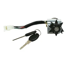 CONTACTEUR A CLE SCOOT ADAPTABLE PEUGEOT 50 LUDIX 10 POUCES (SANS SERRURE DE SELLE)  -P2R-
