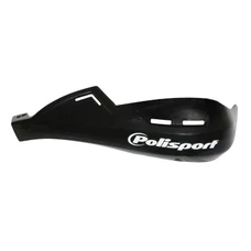 HAND GUARDS FOR 50cc MOTORBIKE -  POLISPORT  EVOLUTION INTEGRAL BLACK (UNIVERSAL MOUNTING)