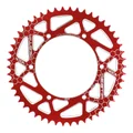 COURONNE 50 A BOITE VOCA BESTIA ADAPTABLE DERBI 50 GPR NUDE 2004>, GPR RACING 2004>, SENDA DRD 2007> / APRILIA 50 RS4 2011>2020 / GILERA 50 SMT 2013> 420  50 DTS ALU CNC ROUGE  (DIAM 108/123/6.5)