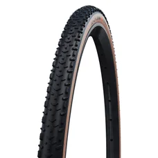 PNEU CYCLOCROSS 27.5 X 1.30 SCHWALBE X-ONE R ALLROUND NOIR/BRONZE TUBELESS READY TS (33-584) COMPATIBLE VAE