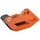 GUIDE CHAINE PERFORMANCE MOTO POUR KTM 125-250 SX 2011>2022 , 250-350-450 SXF 2011>2022 ORANGE  -POLISPORT-