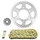 KIT CHAINE ADAPTABLE YAMAHA 125 MT 2015>2016, MT ABS 2015>2019   428  14x48  (DIAM COURONNE 76/100/8.5)  (DEMULTIPLICATION ORIGINE)  -AFAM-