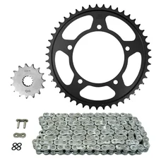 KIT CHAINE ADAPTABLE SUZUKI 650 DL V STROM ABS 2007>2022  525  15x47  (DIAM COURONNE 120/140/10.25)  (DEMULTIPLICATION ORIGINE)  -AFAM-