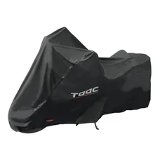 HOUSSE/BACHE DE PROTECTION MOTO TAAC ULTRA HYDROSCUD POLYURETHANE ETANCHE/WATERPROOF 5000mm TAILLE XL NOIR (222x90x136cm) (SANGLE ANTI-FLOTTEMENT/OEILLET ANTIVOL/INSERT RESISTANT CHALEUR 150°)